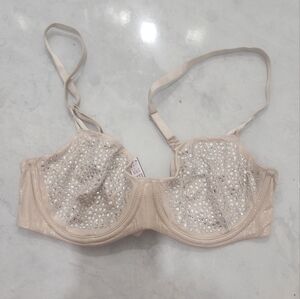 Victoria's Secret shimmer rhinestone bra